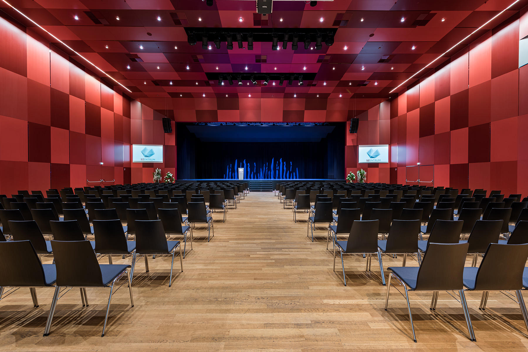 SZentrum Silbersaal Bestuhlung